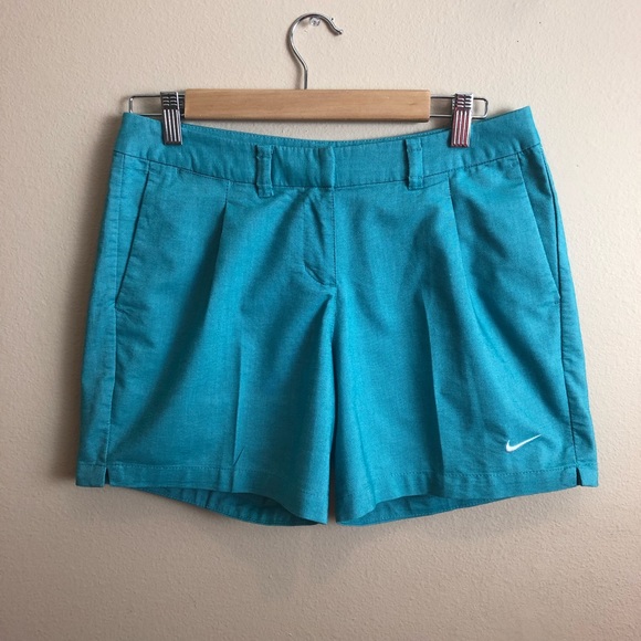 Nike Golf Teal Womens Shorts Dri-fit Regular, B18 - Picture 4 of 6